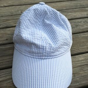 J. Crew Seersucker Hat
